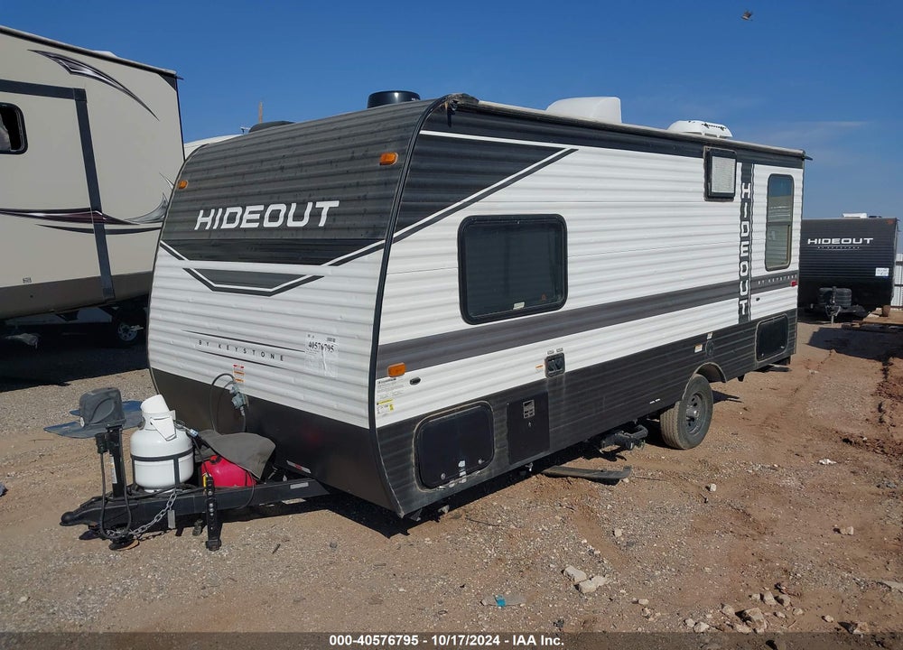 2022 KEYSTONE HIDEOUT 177RD VIN: 4YDTH1G16NW250841