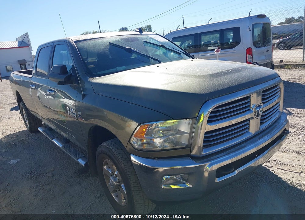 2015 RAM 2500 BIG HORN VIN: 3C6UR5JL8FG629241