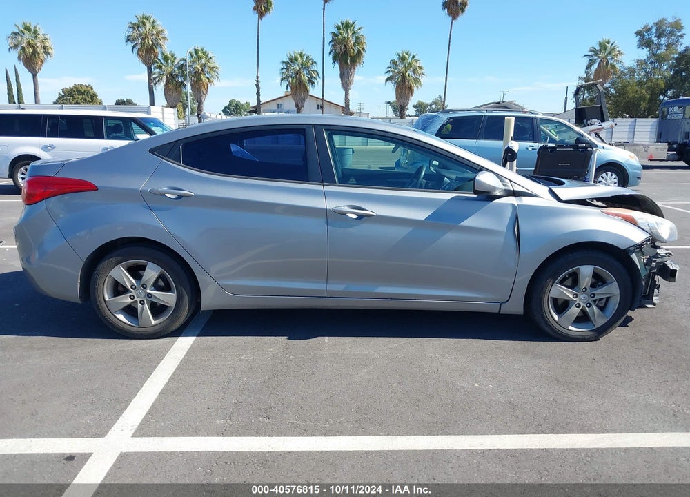 2013 HYUNDAI ELANTRA GLS VIN: KMHDH4AE5DU011517