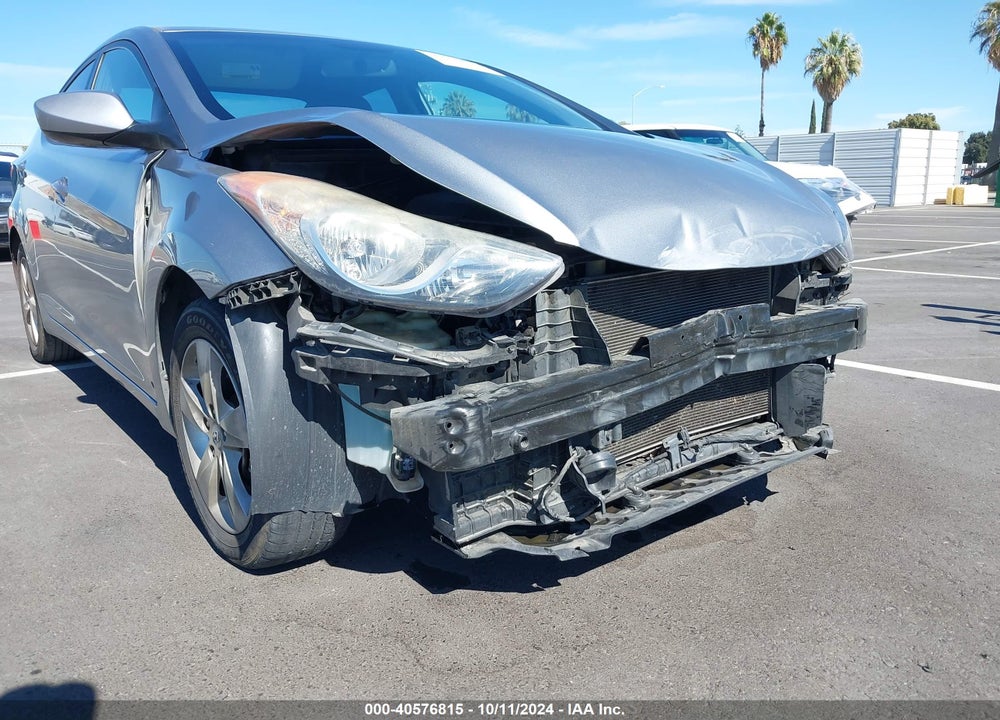 2013 HYUNDAI ELANTRA GLS VIN: KMHDH4AE5DU011517