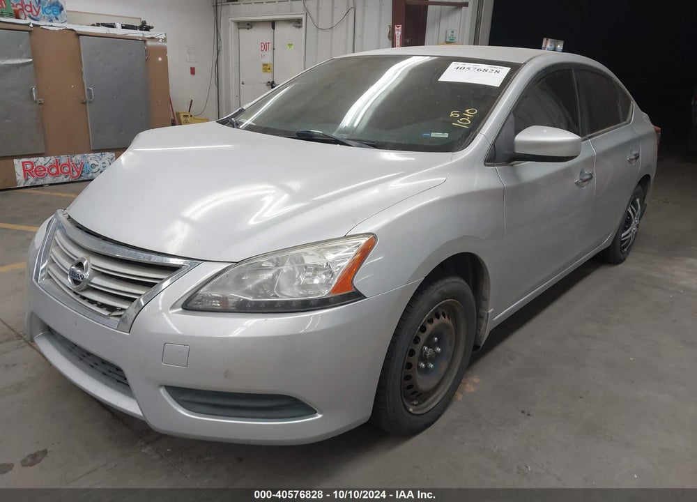 2014 NISSAN SENTRA VIN: 1N4AB7AP9EN851636