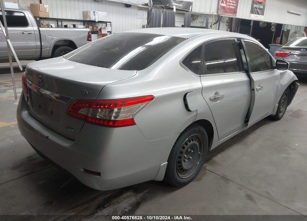 2014 NISSAN SENTRA VIN: 1N4AB7AP9EN851636
