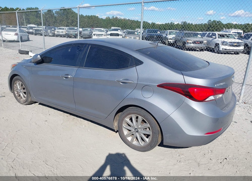 2015 HYUNDAI ELANTRA SE VIN: KMHDH4AE9FU278548