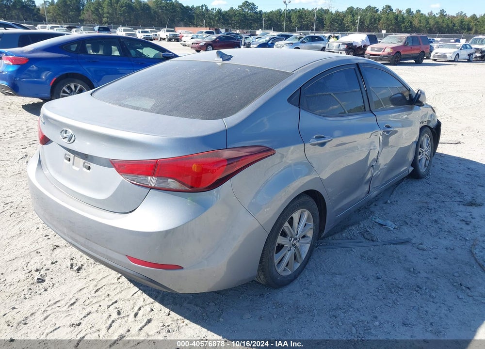 2015 HYUNDAI ELANTRA SE VIN: KMHDH4AE9FU278548