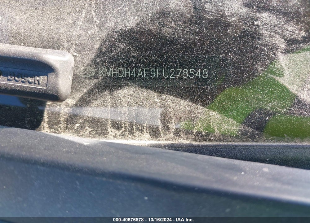 2015 HYUNDAI ELANTRA SE VIN: KMHDH4AE9FU278548