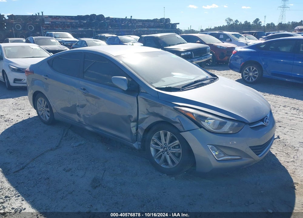 2015 HYUNDAI ELANTRA SE VIN: KMHDH4AE9FU278548
