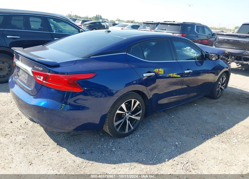 2018 NISSAN MAXIMA 3.5 PLATINUM VIN: 1N4AA6APXJC402758