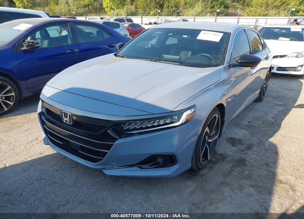 2022 HONDA ACCORD HYBRID SPORT VIN: 1HGCV3F22NA015773
