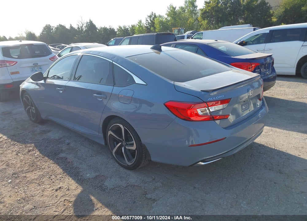 2022 HONDA ACCORD HYBRID SPORT VIN: 1HGCV3F22NA015773