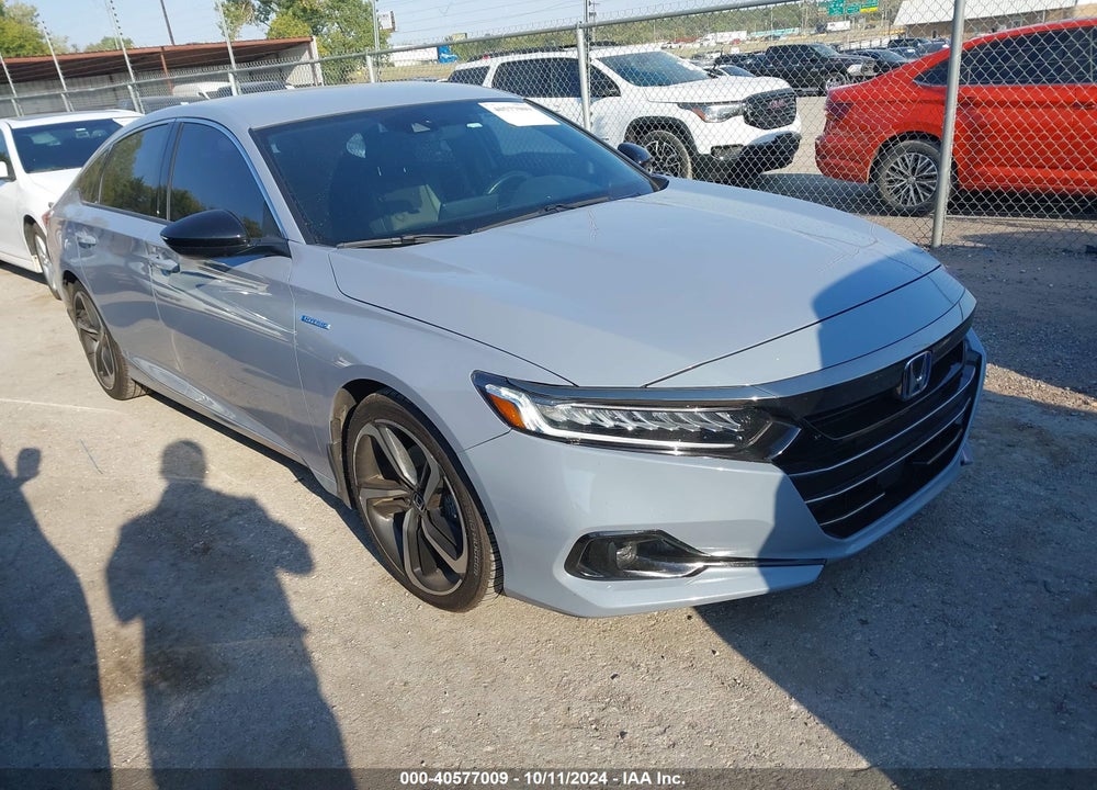 2022 HONDA ACCORD HYBRID SPORT VIN: 1HGCV3F22NA015773