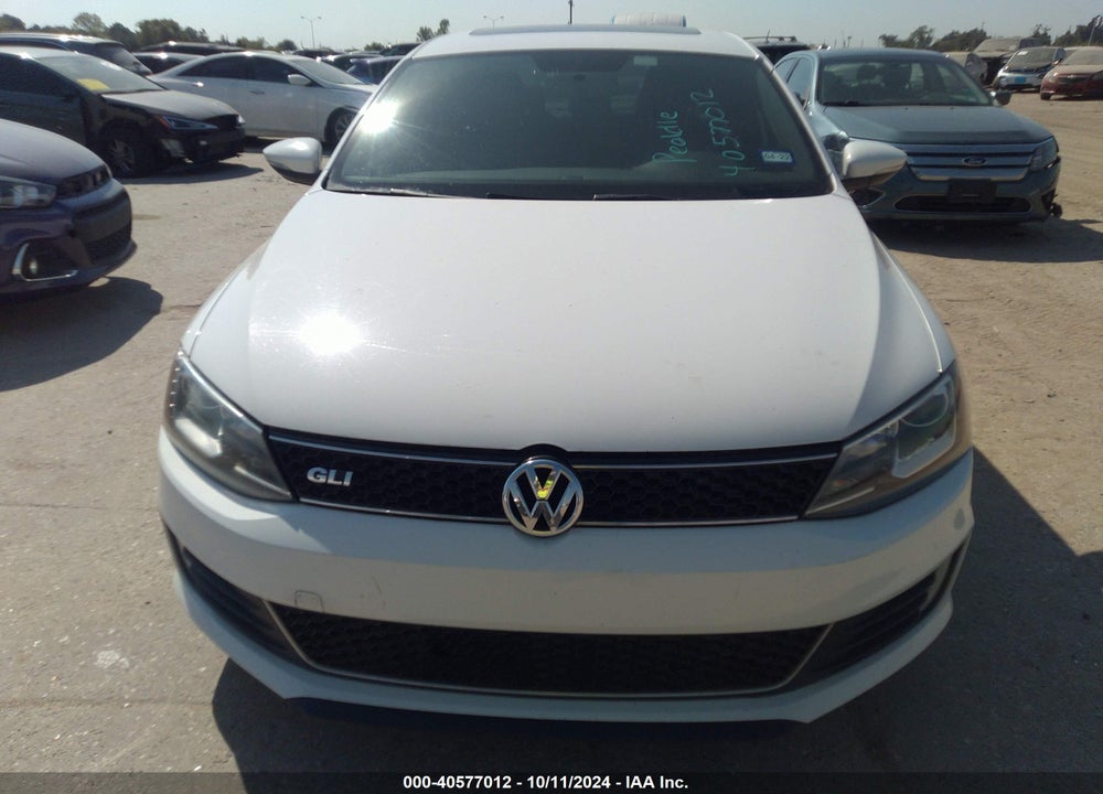 2013 VOLKSWAGEN JETTA GLI AUTOBAHN W/NAV VIN: 3VW567AJ7DM427230