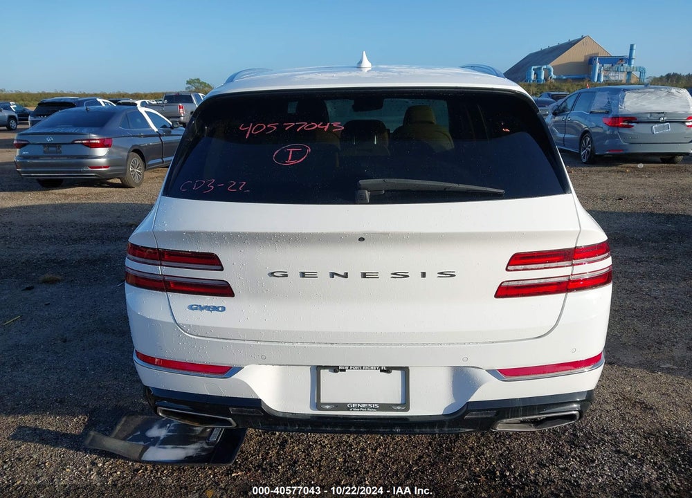 2021 GENESIS GV80 2.5T RWD VIN: KMUHB4SB3MU037395