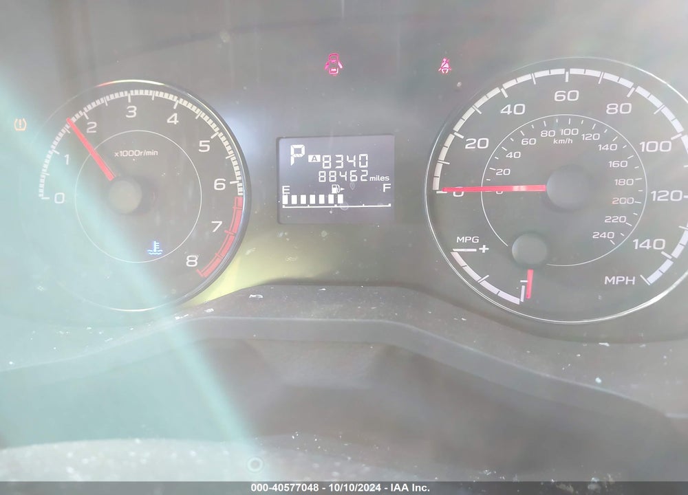 2019 SUBARU CROSSTREK 2.0I PREMIUM VIN: JF2GTACC4K8258934