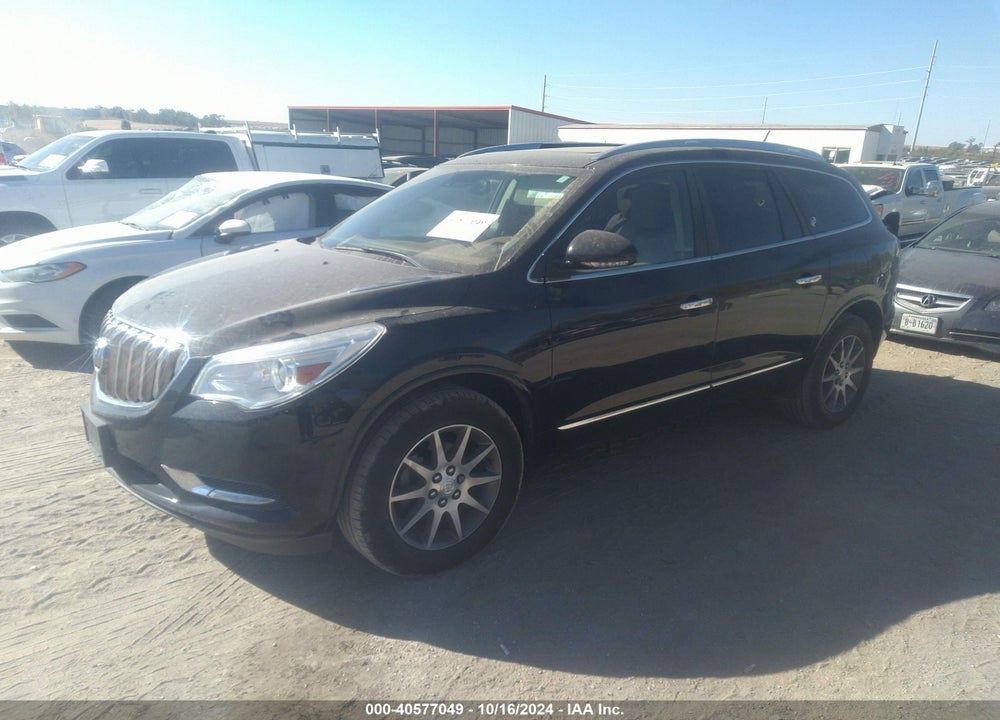 2017 BUICK ENCLAVE LEATHER VIN: 5GAKVBKD9HJ307843