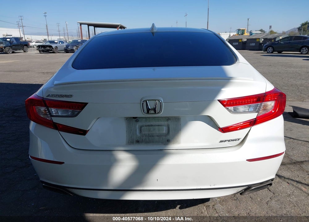2020 HONDA ACCORD SPORT VIN: 1HGCV1F30LA131600
