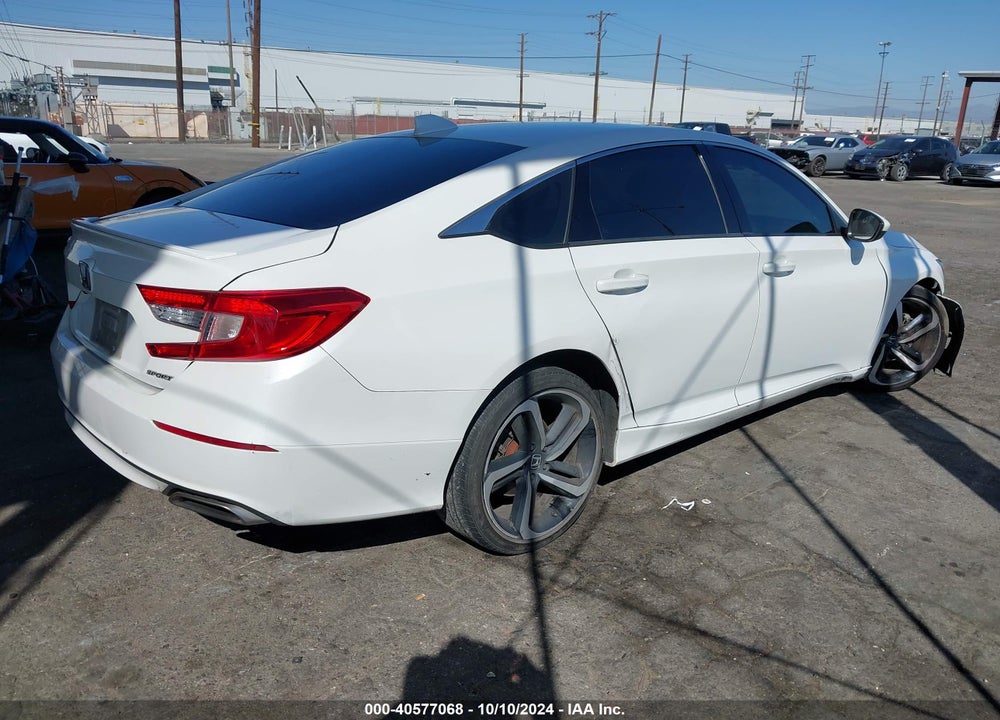 2020 HONDA ACCORD SPORT VIN: 1HGCV1F30LA131600