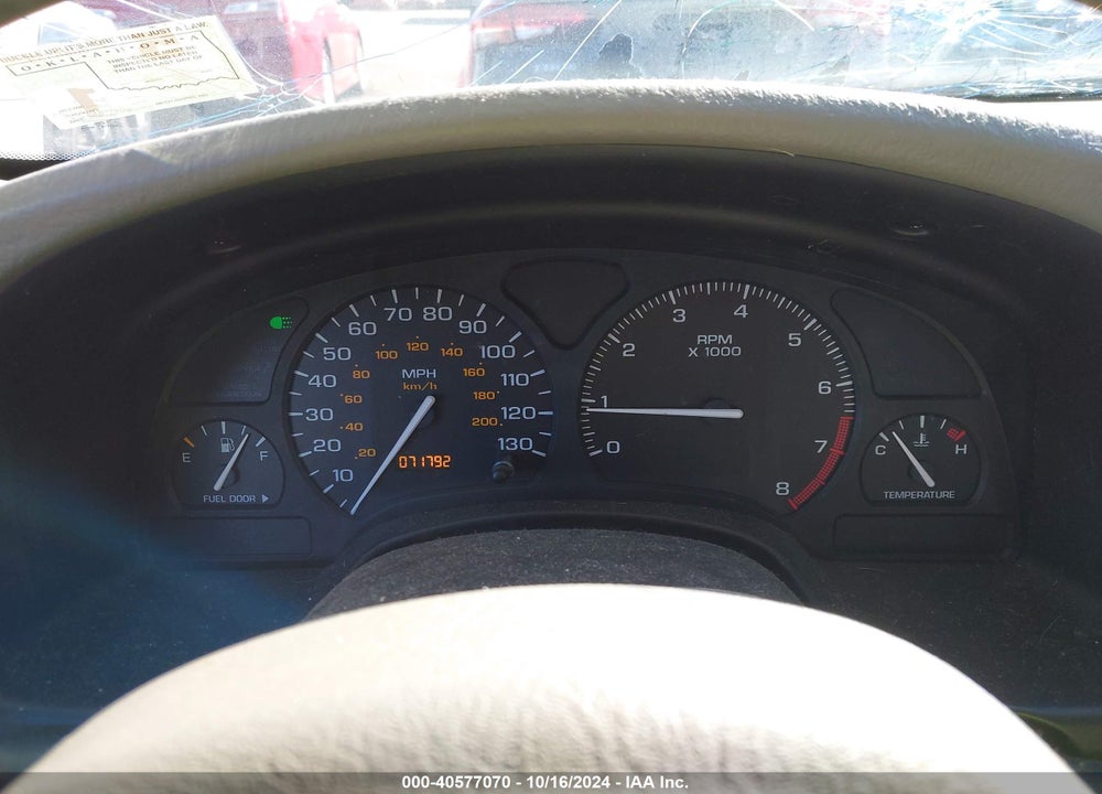 2000 SATURN LS2 VIN: 1G8JW52R8YY681236