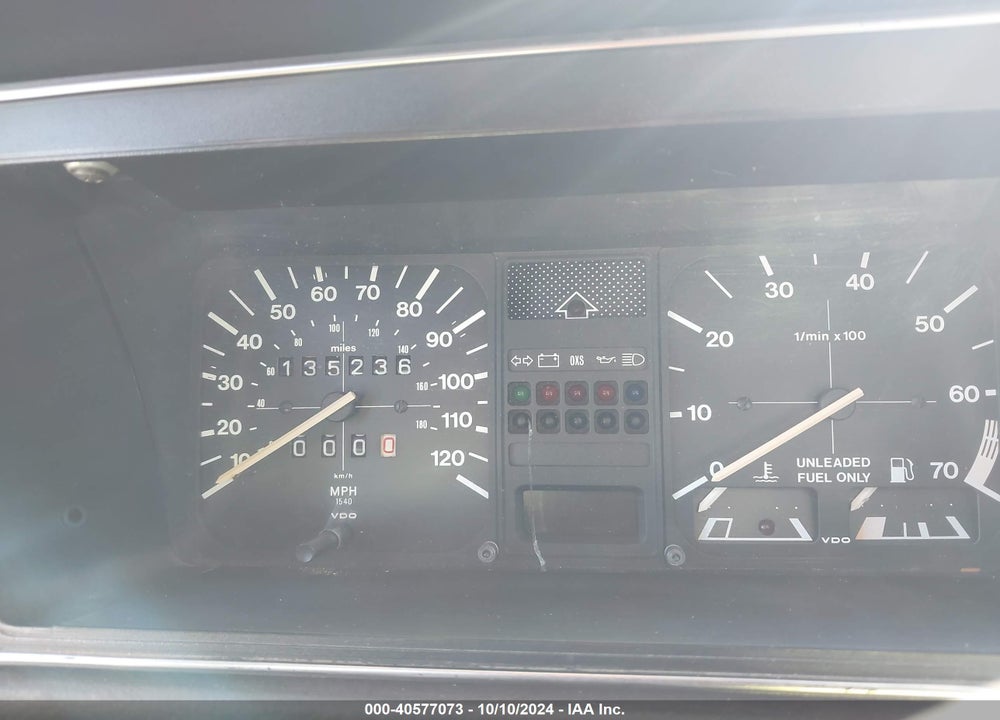 1987 VOLKSWAGEN CABRIOLET VIN: WVWCA0159HK008635