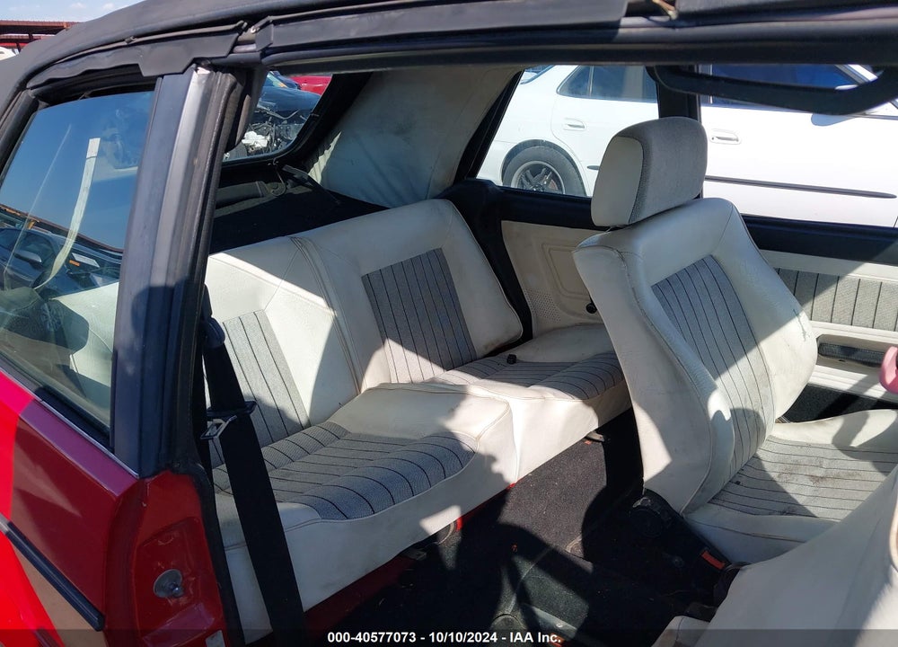 1987 VOLKSWAGEN CABRIOLET VIN: WVWCA0159HK008635