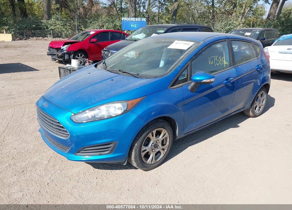 2015 FORD FIESTA SE VIN: 3FADP4EJ6FM220258