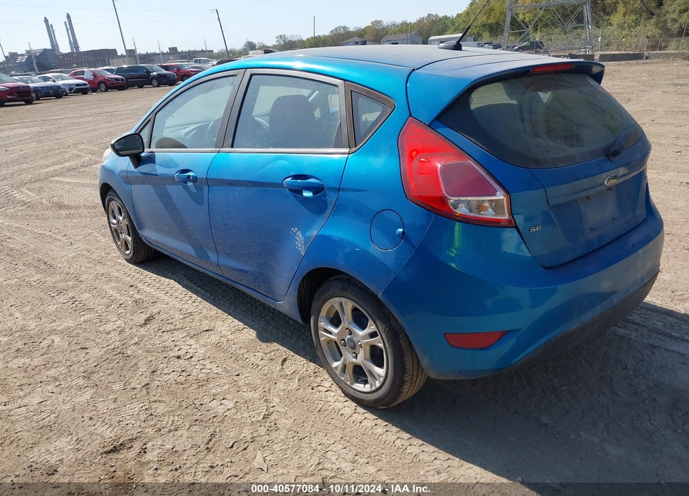 2015 FORD FIESTA SE VIN: 3FADP4EJ6FM220258