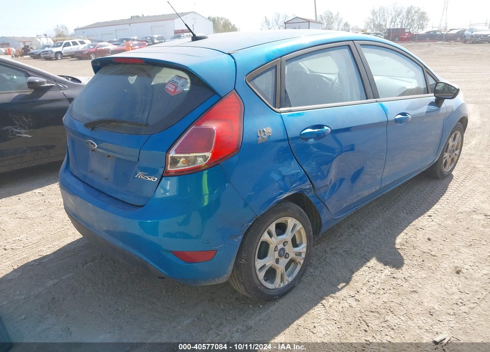 2015 FORD FIESTA SE VIN: 3FADP4EJ6FM220258