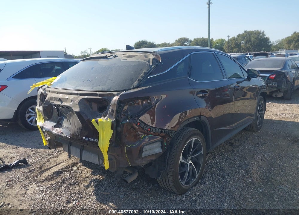 2017 LEXUS RX 350 VIN: 2T2ZZMCA9HC058551