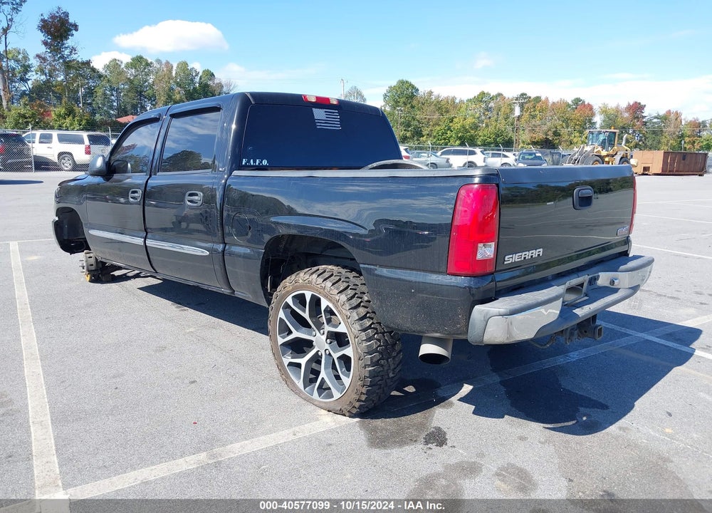 2005 GMC SIERRA 1500 SLT VIN: 2GTEK13T251263128