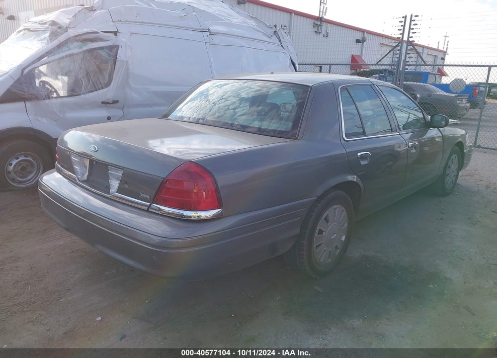 2009 FORD CROWN VICTORIA POLICE/POLICE INTERCEPTOR VIN: 2FAHP71V49X126657