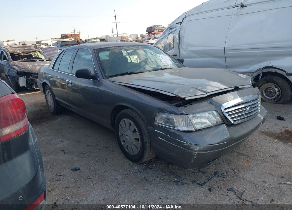 2009 FORD CROWN VICTORIA POLICE/POLICE INTERCEPTOR VIN: 2FAHP71V49X126657