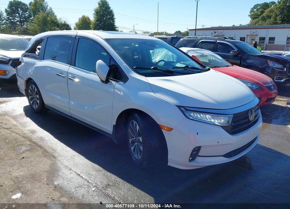 2022 HONDA ODYSSEY EX-L VIN: 5FNRL6H73NB015667