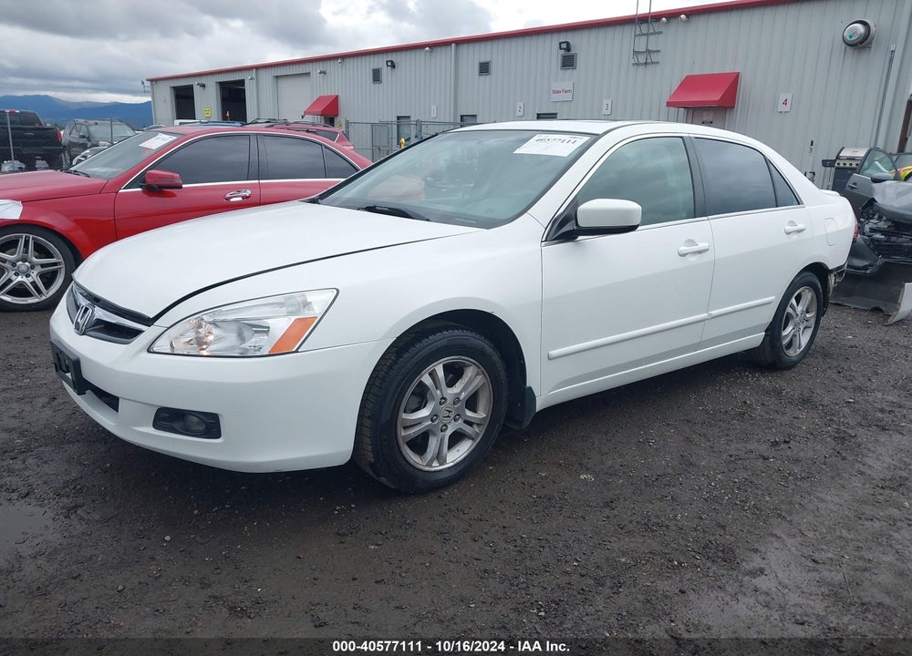 2007 HONDA ACCORD 2.4 EX VIN: 1HGCM56787A801087