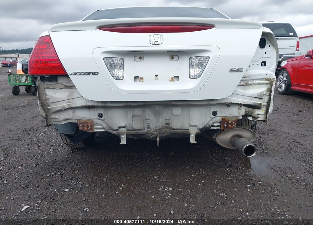 2007 HONDA ACCORD 2.4 EX VIN: 1HGCM56787A801087