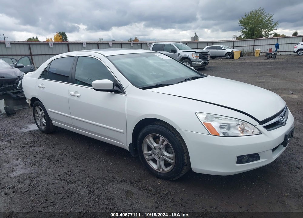 2007 HONDA ACCORD 2.4 EX VIN: 1HGCM56787A801087