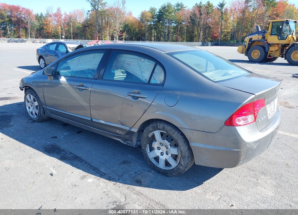 2008 HONDA CIVIC LX VIN: 2HGFA16578H337984
