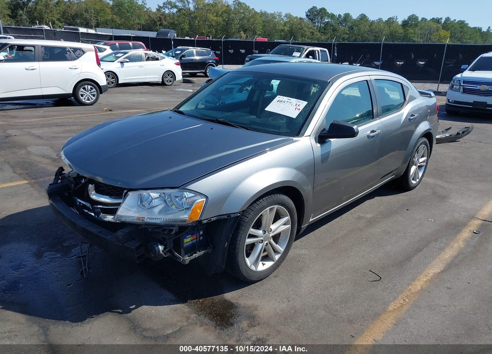2012 DODGE AVENGER SE VIN: 1C3CDZAG1CN329836