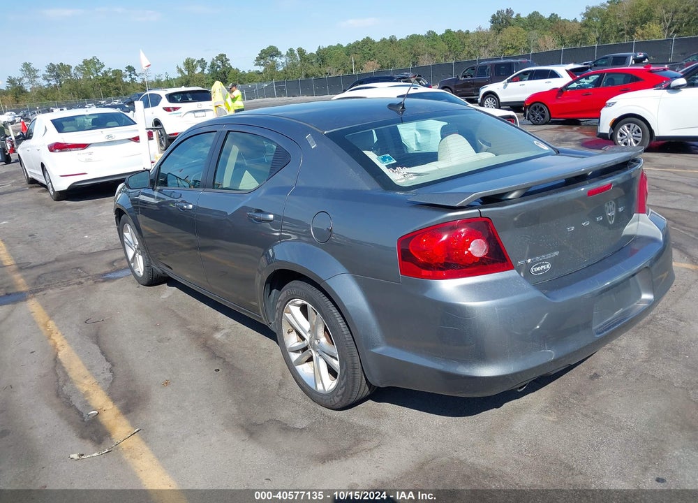 2012 DODGE AVENGER SE VIN: 1C3CDZAG1CN329836