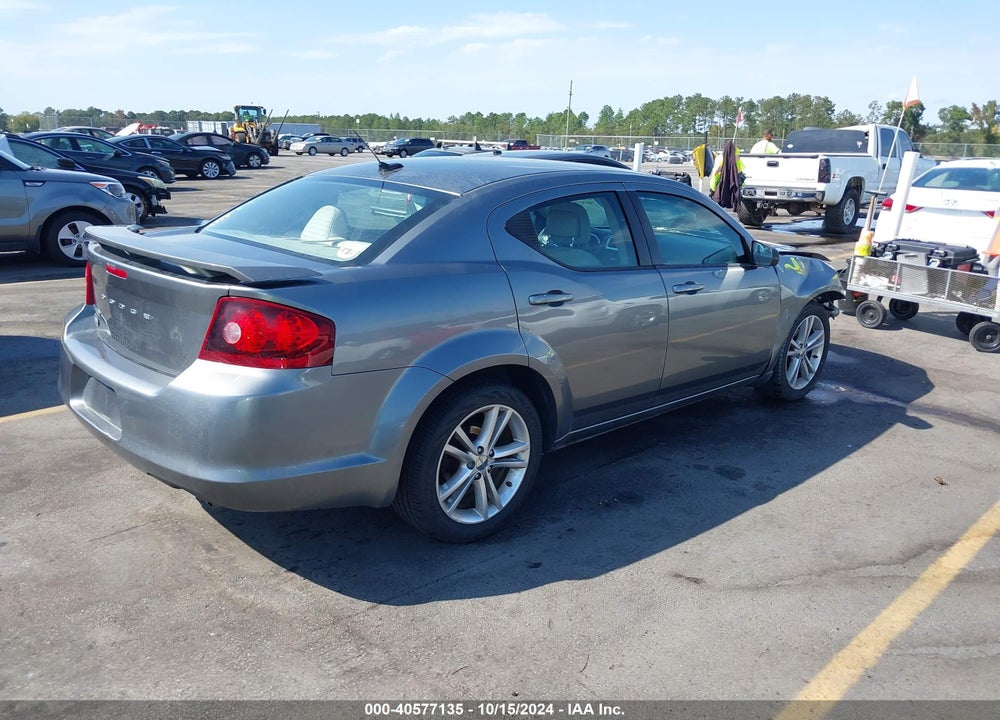 2012 DODGE AVENGER SE VIN: 1C3CDZAG1CN329836