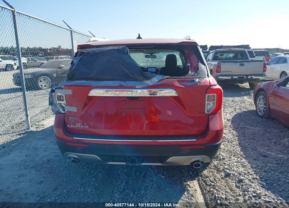 2021 FORD EXPLORER LIMITED VIN: 1FMSK7FH6MGC48111