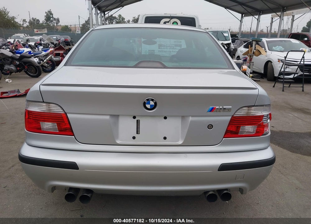 2002 BMW M5 VIN: WBSDE93442CF91128