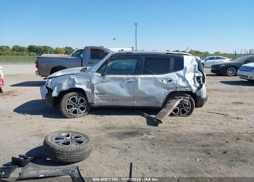 2016 JEEP RENEGADE LIMITED VIN: ZACCJBDT6GPD61442