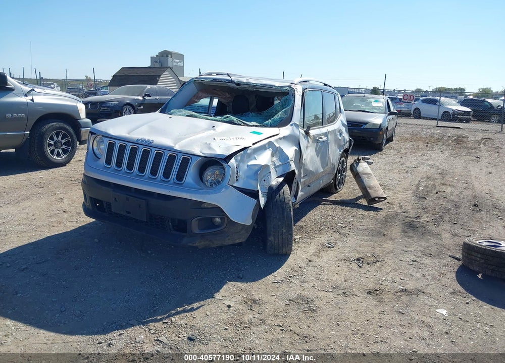 2016 JEEP RENEGADE LIMITED VIN: ZACCJBDT6GPD61442