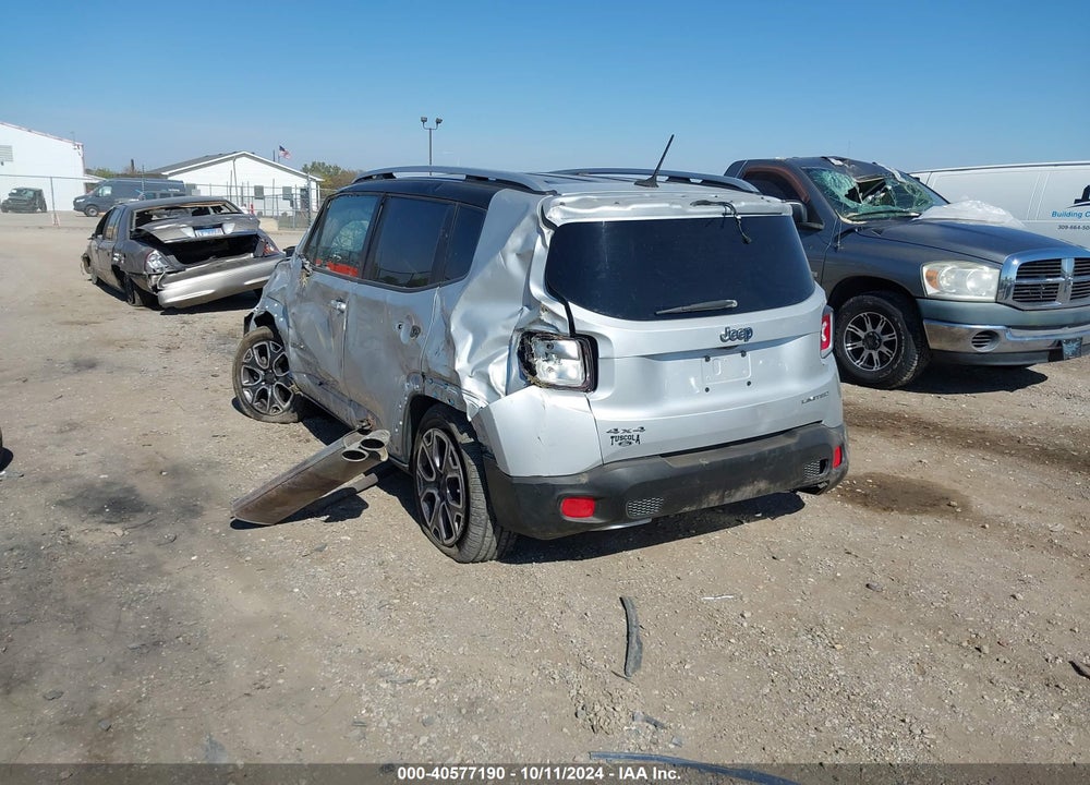 2016 JEEP RENEGADE LIMITED VIN: ZACCJBDT6GPD61442