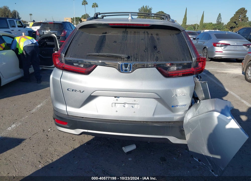 2022 HONDA CR-V HYBRID EX-L VIN: 5J6RT6H83NL052556