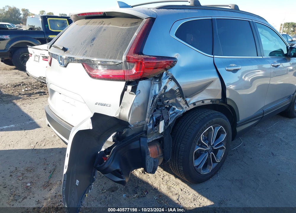2022 HONDA CR-V HYBRID EX-L VIN: 5J6RT6H83NL052556