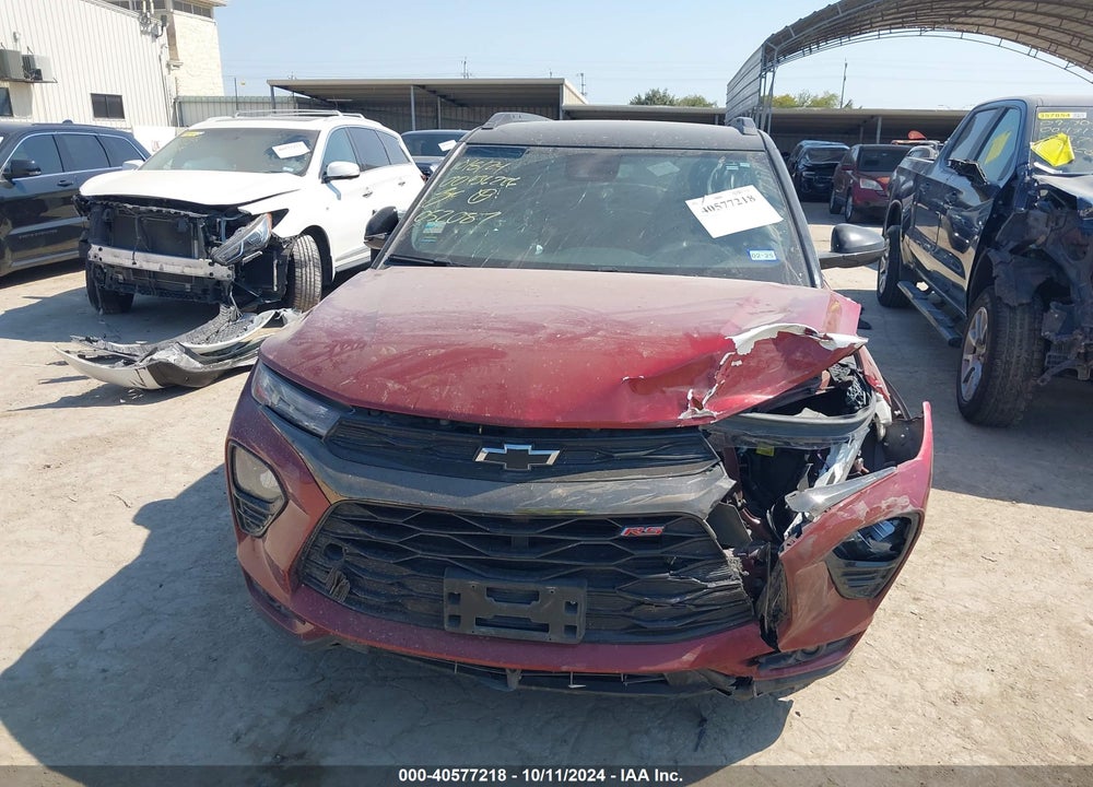 2022 CHEVROLET TRAILBLAZER FWD RS VIN: KL79MTSL3NB052087