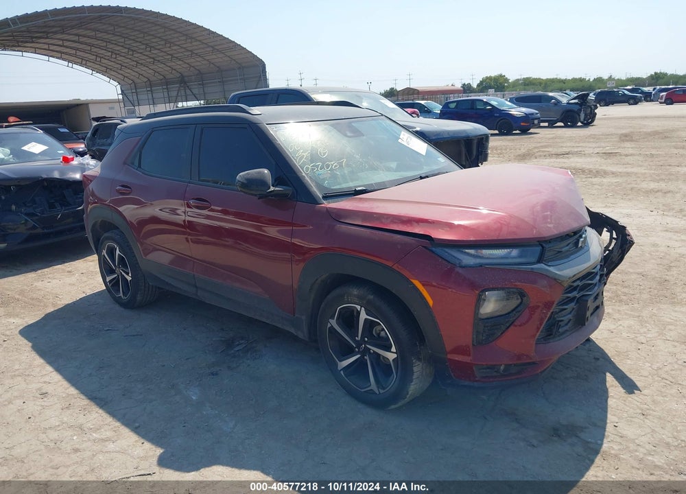 2022 CHEVROLET TRAILBLAZER FWD RS VIN: KL79MTSL3NB052087