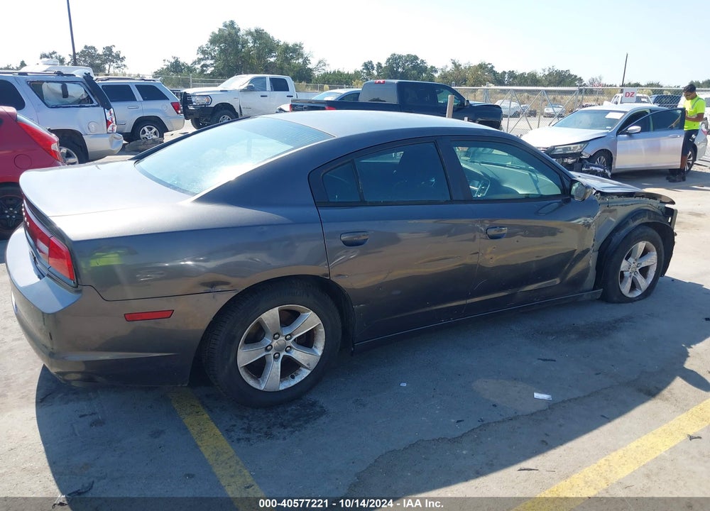 2014 DODGE CHARGER SE VIN: 2C3CDXBG7EH147721