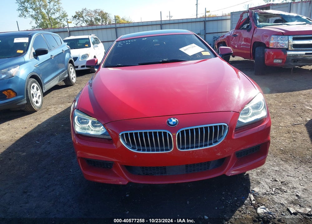 2015 BMW 650I GRAN COUPE XDRIVE VIN: WBA6B4C54FD761146