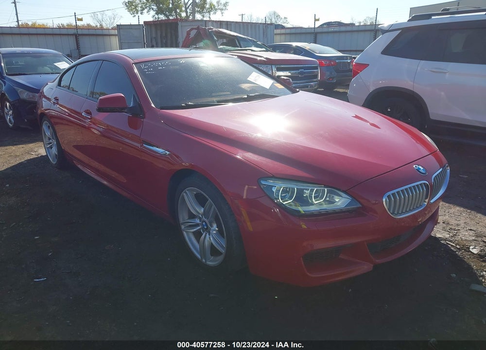 2015 BMW 650I GRAN COUPE XDRIVE VIN: WBA6B4C54FD761146